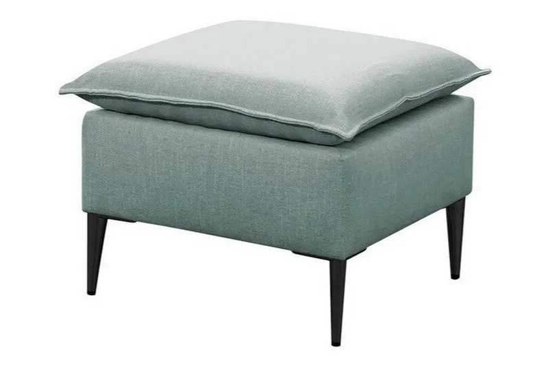 Staffin Fotpall 50 cm Light blue/Light grey