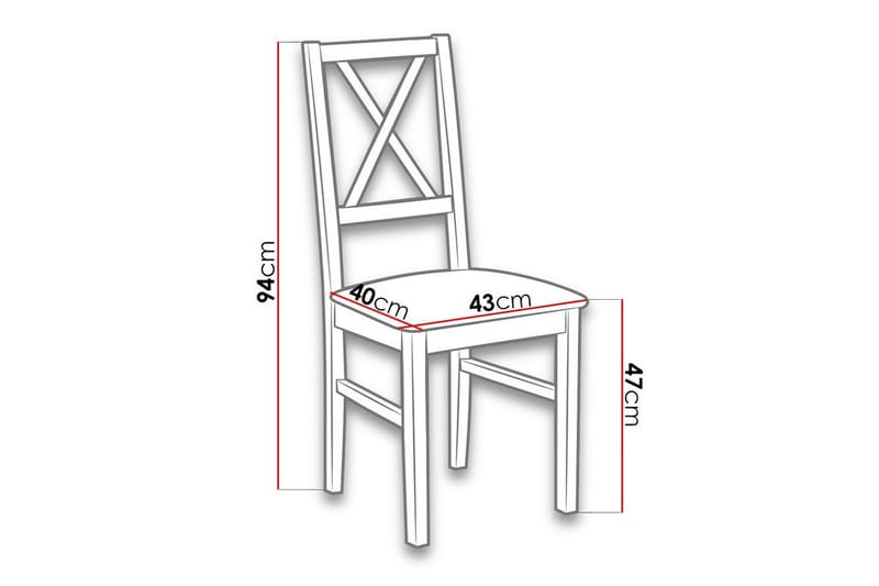 Patrickswell Matstol - Grön - Products - Möbler - Fåtölj & stolar - Matstol & köksstol