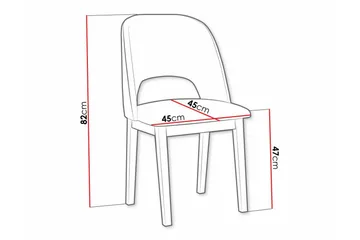 Patrickswell Matstol - Grön - Products - Möbler - Fåtölj & stolar - Matstol & köksstol
