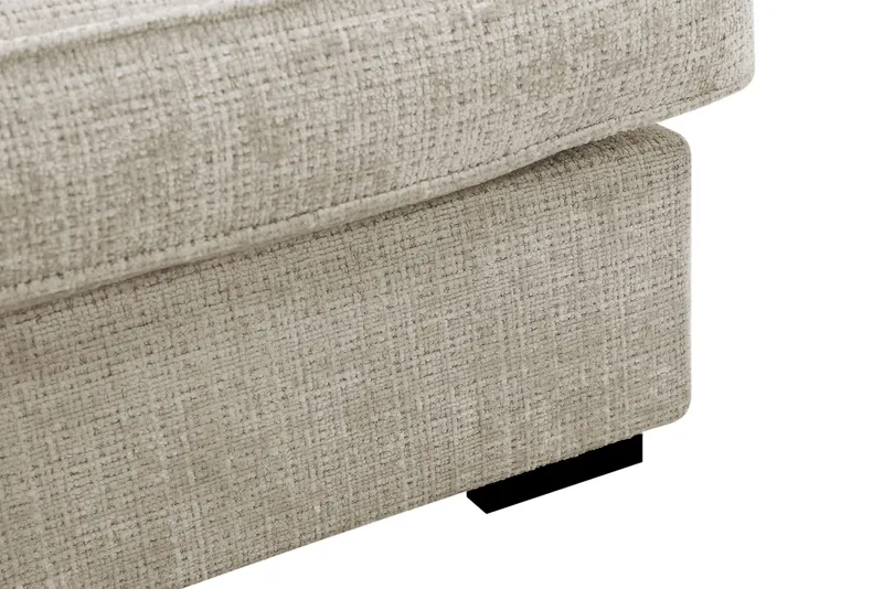 Rossita lyx Extra djup Fåtölj - Beige Chenille - Products - Möbler - Fåtölj & stolar - Fåtölj