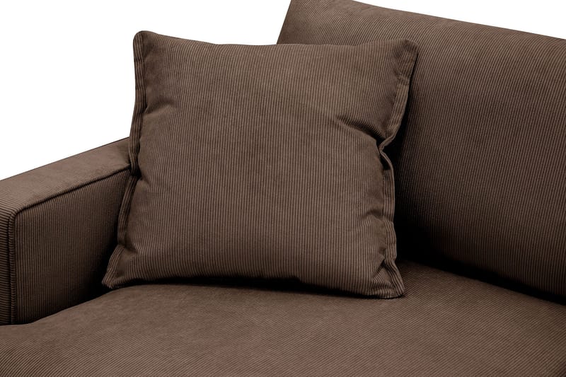 Rossita lyx Extra djup Fåtölj - Brun Manchester - Products - Möbler - Fåtölj & stolar - Fåtölj
