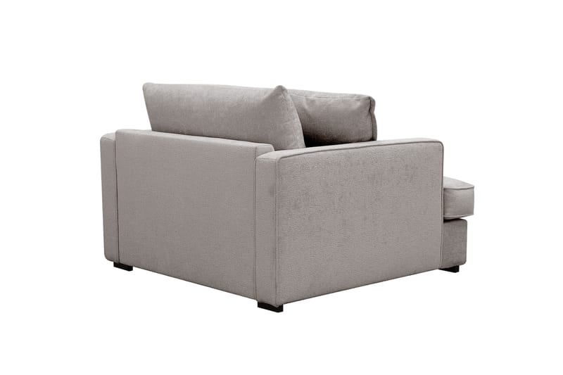 Rossita lyx Extra djup Fåtölj - Grå/Brun Chenille - Products - Möbler - Fåtölj & stolar - Fåtölj