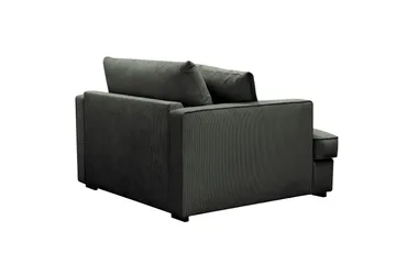Rossita lyx Extra djup Fåtölj - Mörkgrön Manchester - Products - Möbler - Fåtölj & stolar - Fåtölj