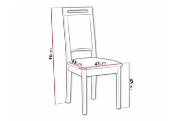 Rowden Matstol - Brun - Products - Möbler - Fåtölj & stolar - Matstol & köksstol