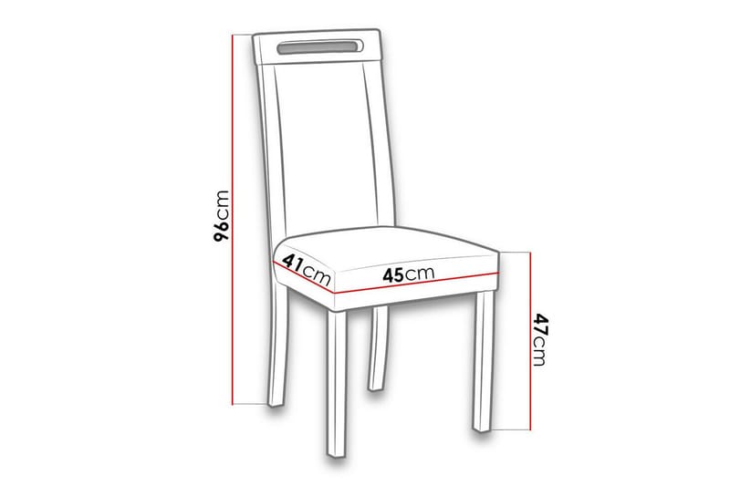 Rowden Matstol - Brun - Products - Möbler - Fåtölj & stolar - Matstol & köksstol