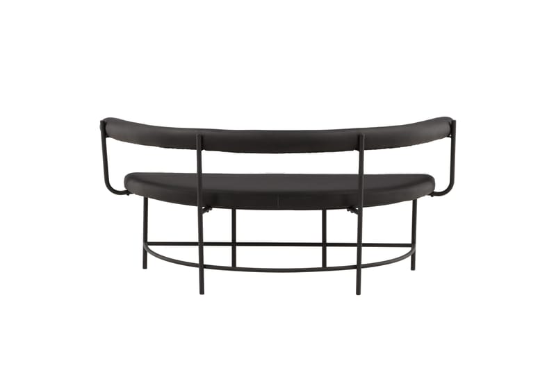 Stallhagen x Josefin Lustig Sittbänk 165 cm - Svart - Products - Möbler - Fåtölj & stolar - Sittbänk - Bänk med ryggstöd