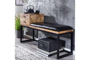 Tultered Sittbänk 100 cm - Brun - Products - Möbler - Fåtölj & stolar - Sittbänk