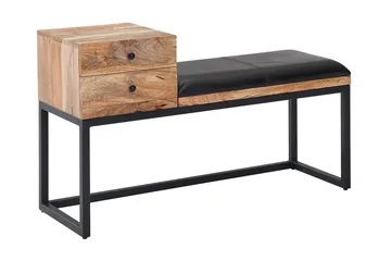 Tultered Sittbänk 100 cm - Brun - Products - Möbler - Fåtölj & stolar - Sittbänk