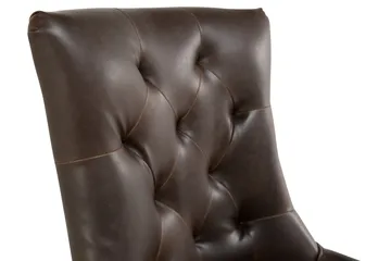 Tuva Matstol Konstläder - Brun - Products - Möbler - Fåtölj & stolar - Matstol & köksstol