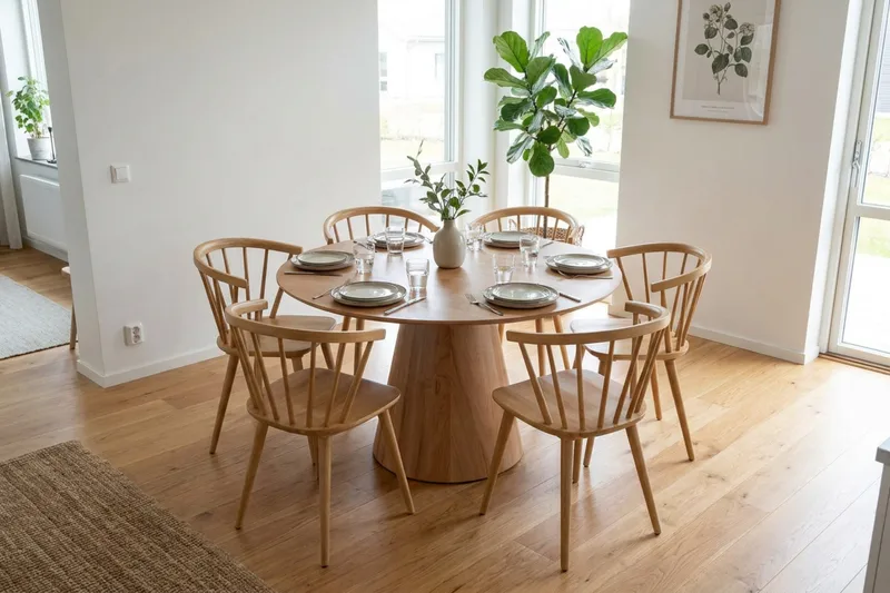 Tyrö Karmstol & matstol i massiv trä - Brun ek - Products - Möbler - Fåtölj & stolar - Karmstol