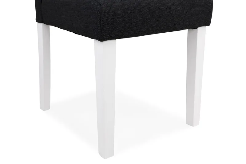 Viktor Klassisk Matstol - Mörkgrå / Vit - Products - Möbler - Fåtölj & stolar - Matstol & köksstol