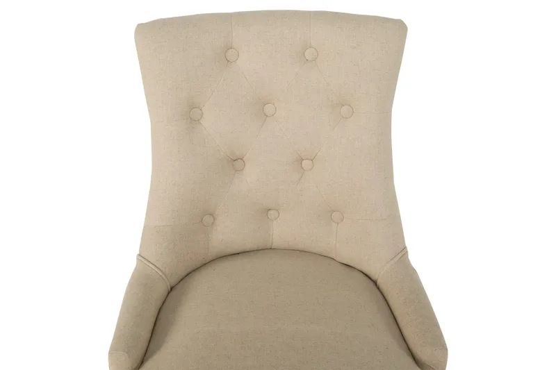 Viktoria Matstol med Nitar - Beige / Vintage - Products - Möbler - Fåtölj & stolar - Matstol & köksstol