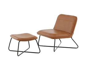 X-lounge Fåtölj - Brun - Products - Möbler - Fåtölj & stolar - Fåtölj