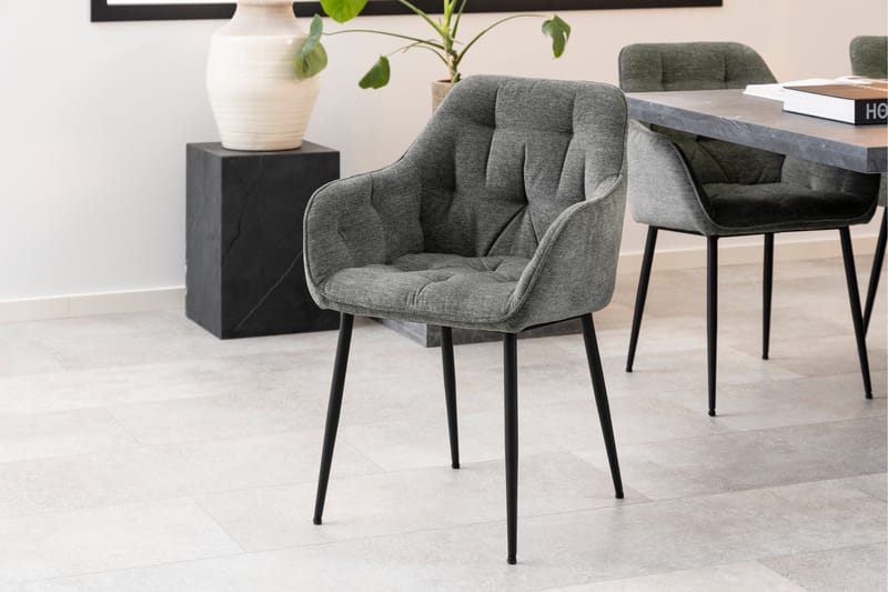 Zabinka Karmstol - Ljusgrå - Products - Möbler - Fåtölj & stolar - Karmstol