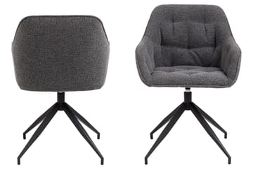 Zabinka Karmstol - Mörkgrå - Products - Möbler - Fåtölj & stolar - Karmstol