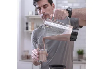 Kannmixer Black+Decker 800W 1.5L Borstat Stål - Grå - Products - Servering & matlagning - Köksmaskin - Blanda & hacka - Blender