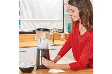 Kannmixer Black+Decker 800W 1.5L Borstat Stål - Grå - Products - Servering & matlagning - Köksmaskin - Blanda & hacka - Blender