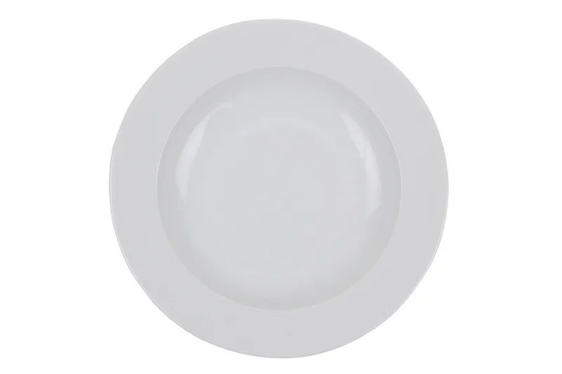Adine Middagsservis 24 Delar Porslin - Vit - Products - Servering & matlagning - Porslin