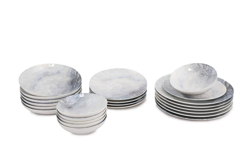 Subatan Tallriksset 24 Delar - Porslin/Flerfärgad - Products - Servering & matlagning - Tallrikar & skålar - Tallrikar set
