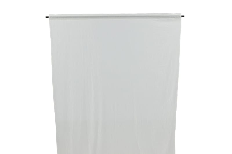 Elena Gardin 135x290 cm - Vit - Products - Textil & mattor - Gardiner - Gardinlängder - Kanallängd
