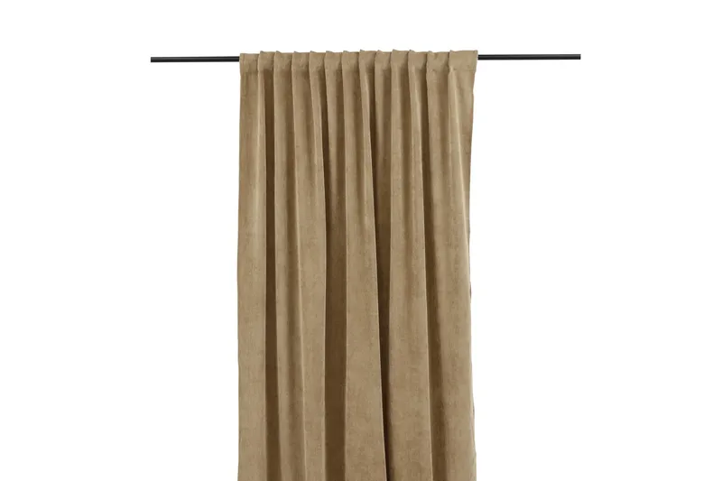 Elma Gardin 140x290 cm - Brun - Products - Textil & mattor - Gardiner - Gardinlängder - Kanallängd