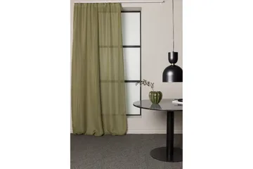 Kaya Gardin 140x240 cm - Grön - Products - Textil & mattor - Gardiner - Gardinlängder - Kanallängd