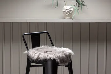 Katy Sittpläd 34x34 cm - Grå - Products - Textil & mattor - Kudde & kuddfodral - Stolsdyna & sittdyna