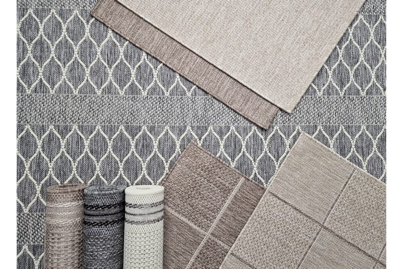 Madrid Flatvävd Matta 80x340 cm - Antracit - Products - Textil & mattor - Matta - Flatvävd matta