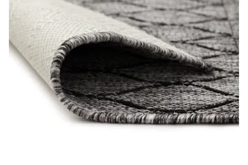 Madrid Bell Flatvävd Matta 80x240 - Grå/Svart - Products - Textil & mattor - Matta - Flatvävd matta