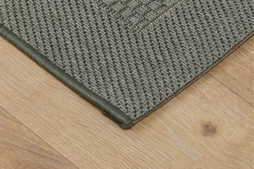 Miami Flatvävd Matta 160x230 cm - Grön - Products - Textil & mattor - Matta - Små mattor