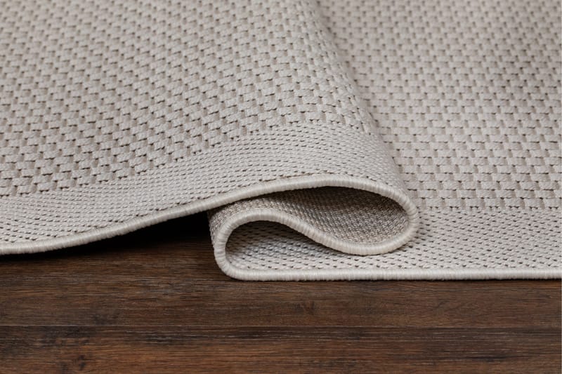 Miami Flatvävd Matta 80x250 cm - Vit - Products - Textil & mattor - Matta - Flatvävd matta