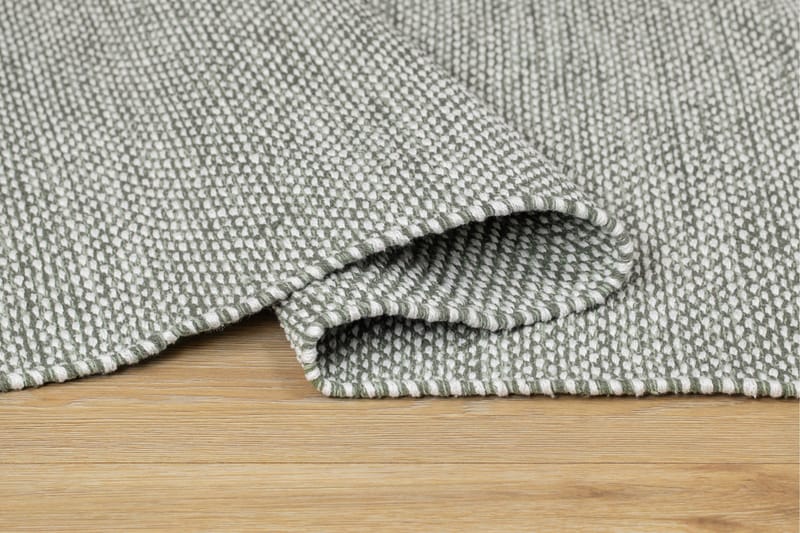 Alva Bomullsmatta 300x300 cm Kvadratisk - Grön - Products - Textil & mattor - Matta - Modern matta - Bomullsmatta