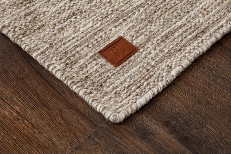 Birka Ullmatta Rektangulär 75x230 cm - Mörklinne - Products - Textil & mattor - Matta - Modern matta - Ullmatta