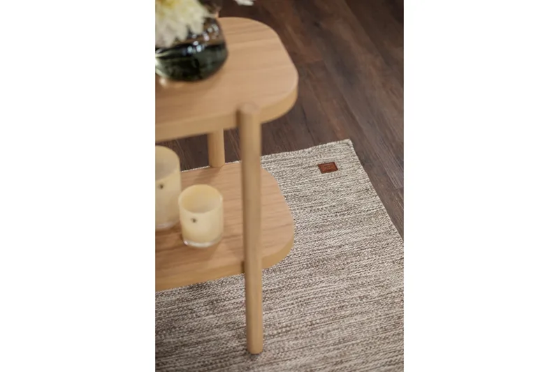 Birka Ullmatta Rektangulär 75x230 cm - Mörklinne - Products - Textil & mattor - Matta - Modern matta - Ullmatta
