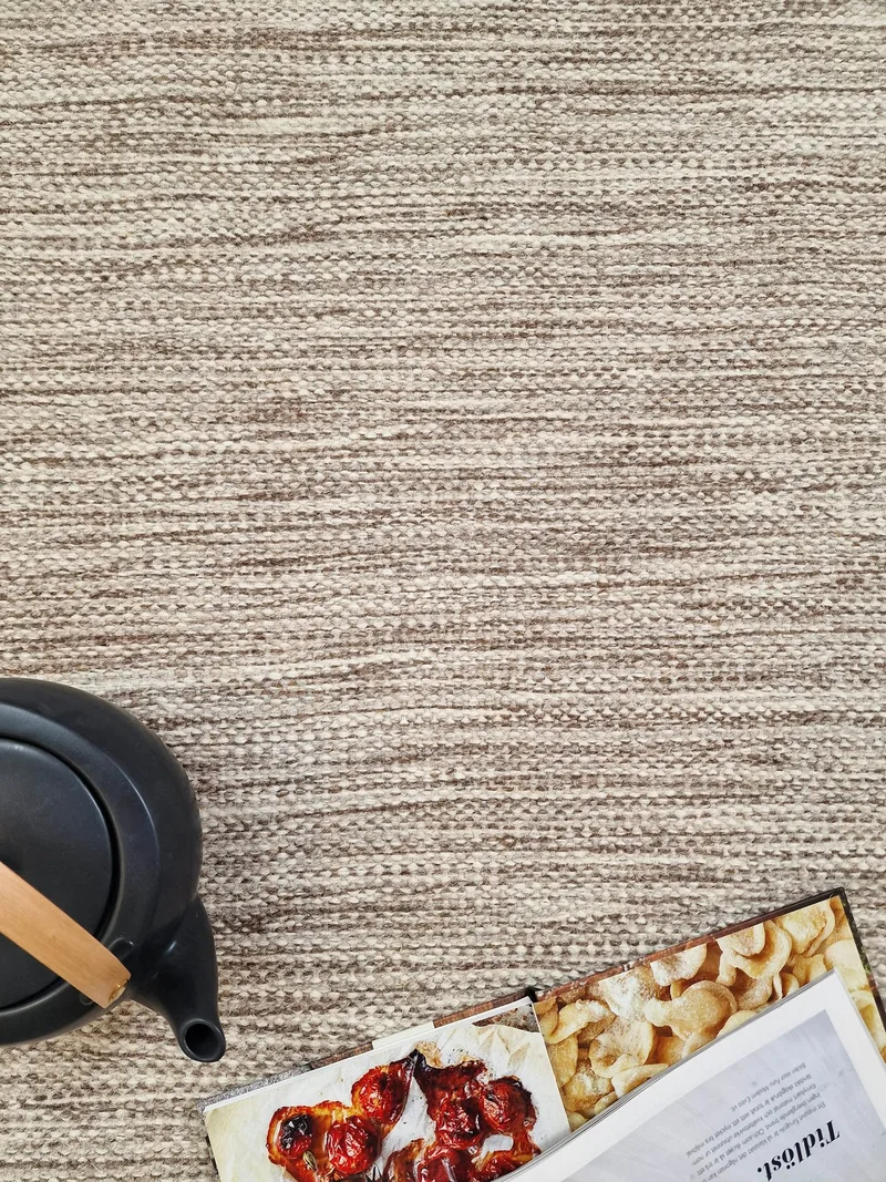Birka Ullmatta Rund 120 cm - Mörklinne - Products - Textil & mattor - Matta - Modern matta - Ullmatta