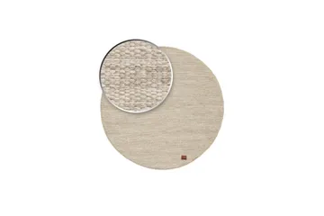 Birka Ullmatta Rund 120 - Linne - Products - Textil & mattor - Matta - Modern matta - Ullmatta