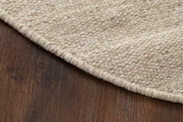 Birka Ullmatta Rund 120 - Linne - Products - Textil & mattor - Matta - Modern matta - Ullmatta