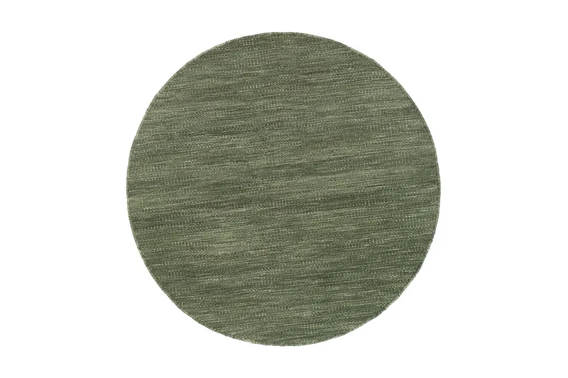 Birka Ullmatta Rund 120 - Sammetsgrön - Products - Textil & mattor - Matta - Modern matta - Ullmatta