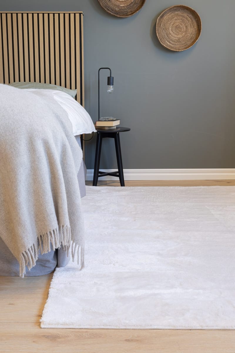 Cozy Ryamatta 160x230 cm Rektangulär - Vit - Products - Textil & mattor - Matta - Modern matta - Ryamatta