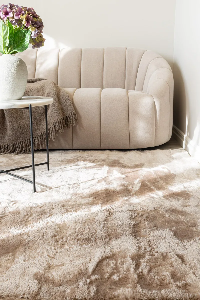 Cozy Ryamatta 200x290 cm Rektangulär - Linne - Products - Textil & mattor - Matta - Modern matta - Ryamatta