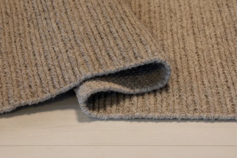 Dalarö Ullmatta 240 cm Rund - Linne - Products - Textil & mattor - Matta - Modern matta - Ullmatta