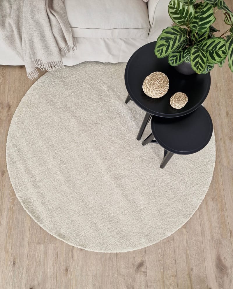 Feel Matta 200 Rund - Natur - Products - Textil & mattor - Matta - Modern matta - Ryamatta