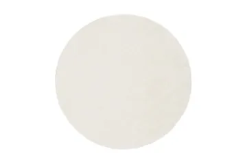 Feel Matta 240 Rund, Vit