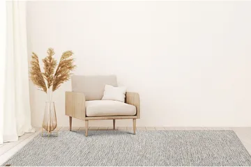 Gåsöga Ullmatta 200x300 cm Rektangulär - Grå - Products - Textil & mattor - Matta - Modern matta - Ullmatta