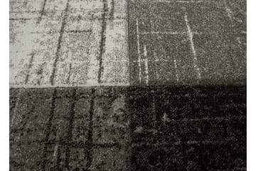 London Square Friezematta Rund 240 - Svart/Grå - Products - Textil & mattor - Matta - Modern matta - Wiltonmatta