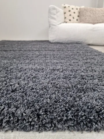 Lounge Ryamatta 160x230 cm Rektangulär - Grafit - Products - Textil & mattor - Matta - Modern matta - Ryamatta