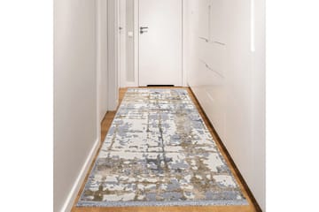 Naveena Gångmatta 100x500 cm Rektangulär - Grå/Beige/Creme - Products - Textil & mattor - Matta - Modern matta - Gångmatta