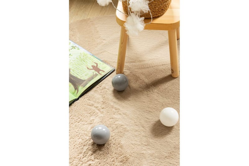 Relax Ryamatta Rund 120 cm - Beige - Products - Textil & mattor - Matta - Modern matta - Ryamatta