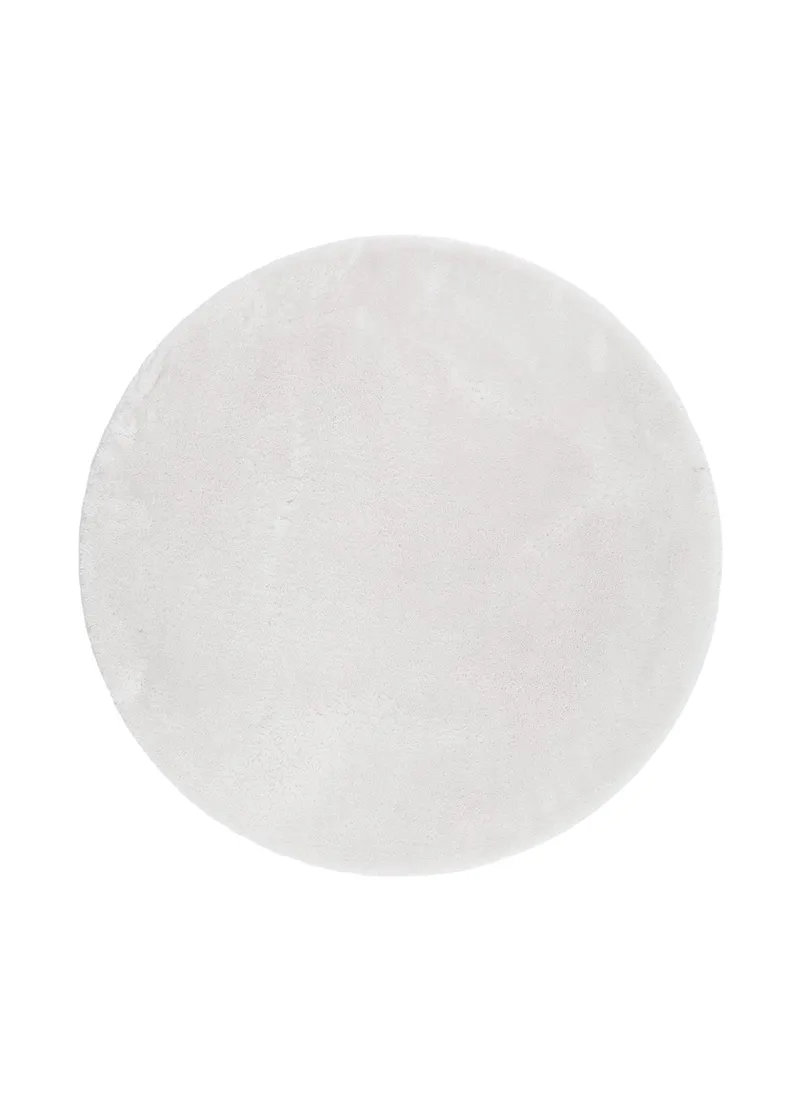 Cozy Ryamatta 120 cm Rund, Vit