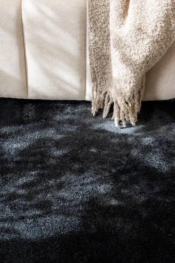 Cozy Ryamatta 200x290 cm Rektangulär - Svart - Products - Textil & mattor - Matta - Modern matta - Ryamatta